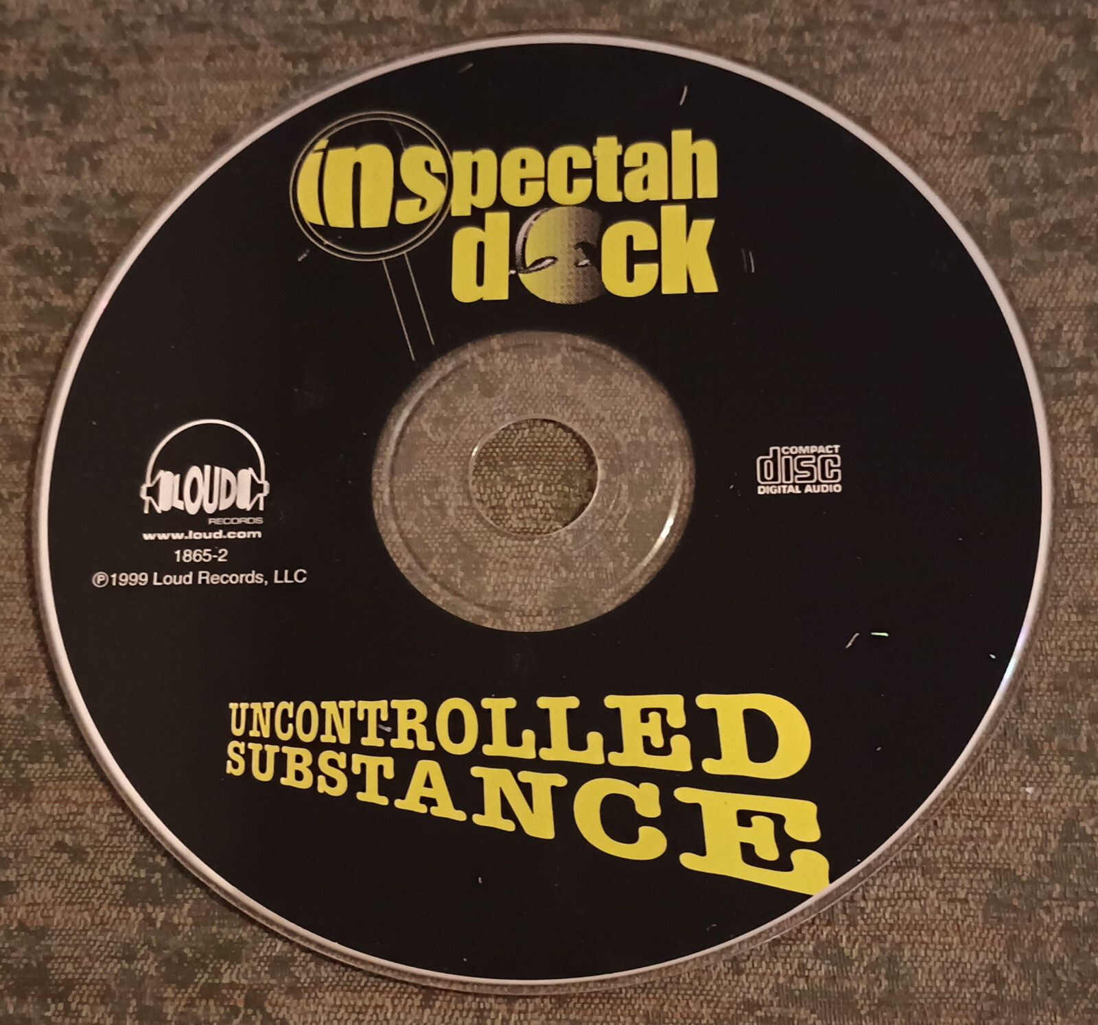 洋楽 Inspectah Deck Uncontrolled Substance LP Inspectah Deck – Uncontrolled Substance – 2 x Vinyl (Yellow