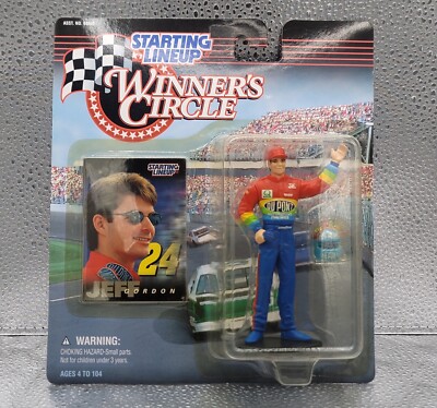 1997 Starting Lineup Winners Circle Jeff Gordon!