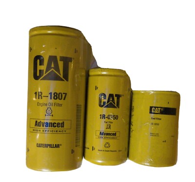 CAT OEM FILTER KIT (1R-1807)(7E-9763)(1R-0750) 3 Filters