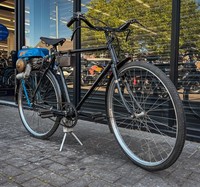 c.1950 Gentleman's Bicycle with 50cc Trojan Mini-Motor Attachment * Runs well