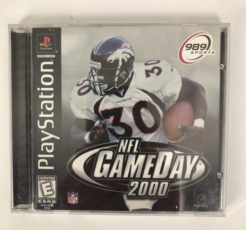 Sony Playstation 1 Sports Lot of 3 NBA Live 2000 Madden 2000 NFL Gameday 2000