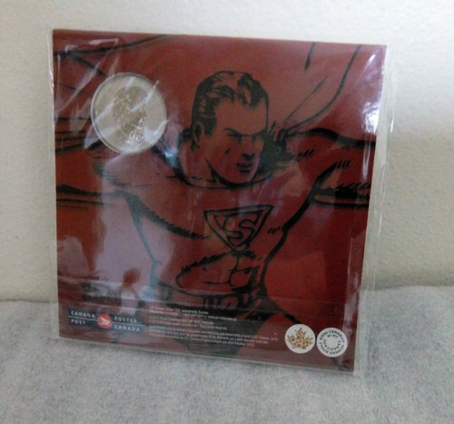 2013 Canada Lenticular Coin and Stamp Set - Superman ORIGINAL  OWNER SEALED!