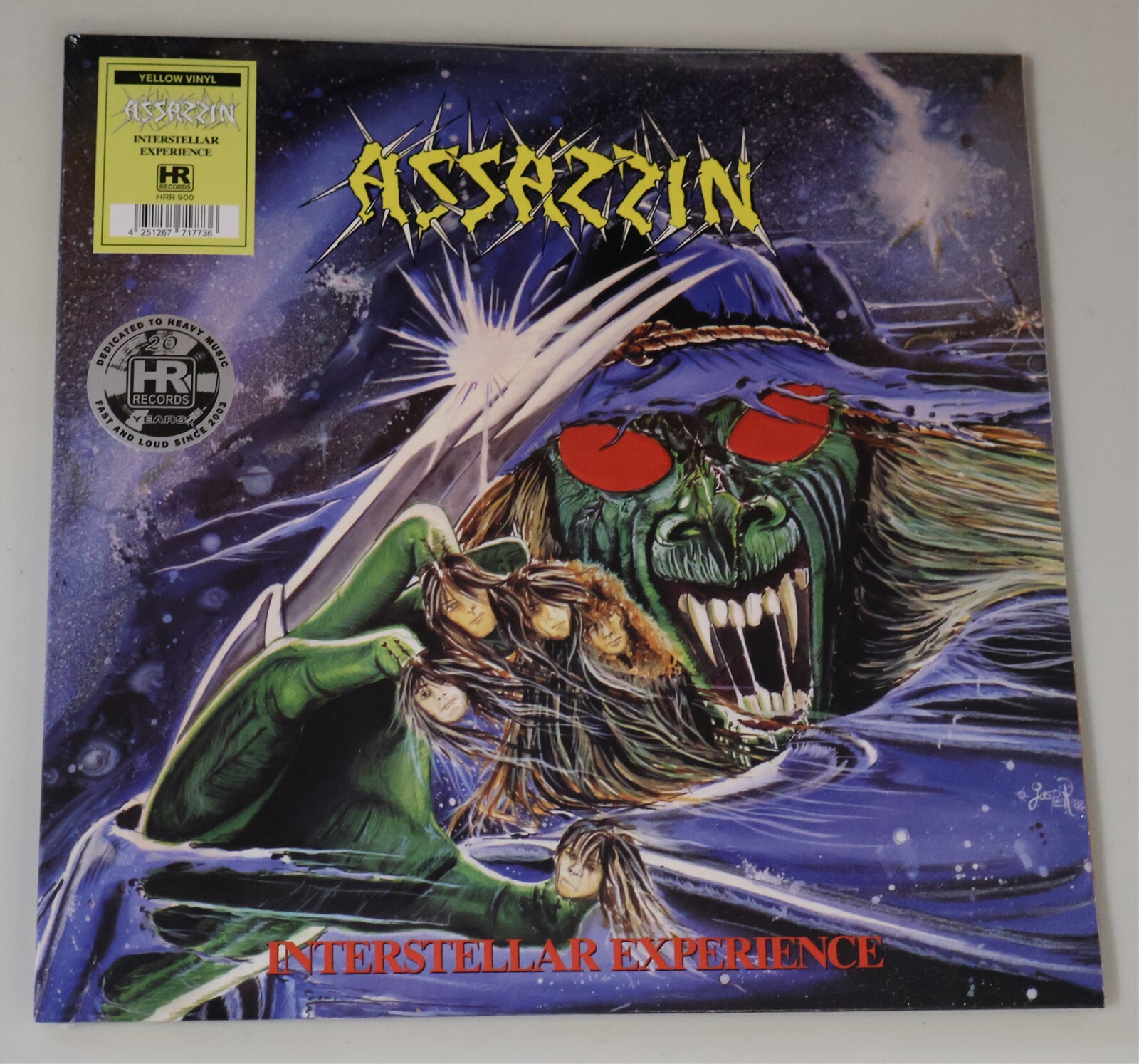 Assassin Interstellar Experience Yellow Vinyl LP Record new