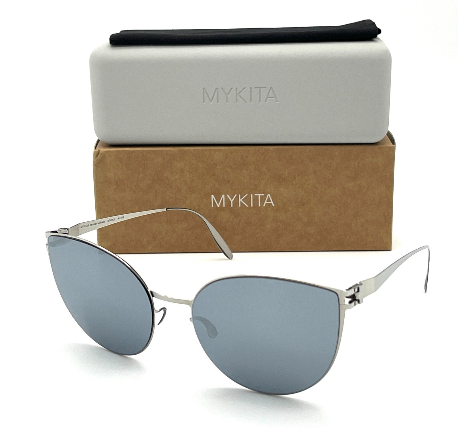 小物 MYKITA&BERNHARD WILLHELM Silver MYKITA & BERNHARD WILLHELM BEVERLY Col 039 Silver / Silver
