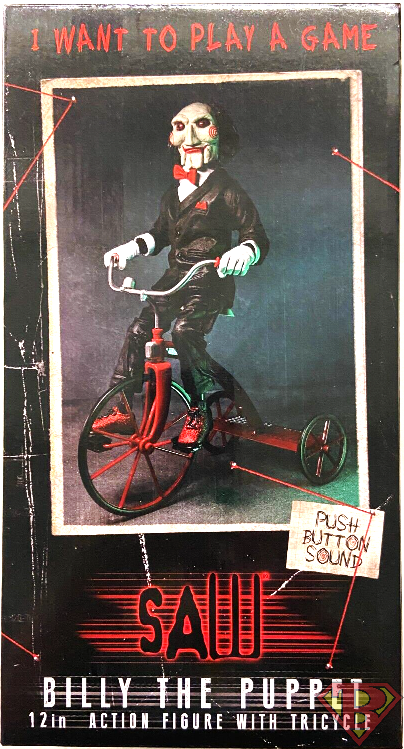SAW ビリー・ザ・パペット 12インチ NECA【未開封】 BILLY THE PUPPET Saw 12