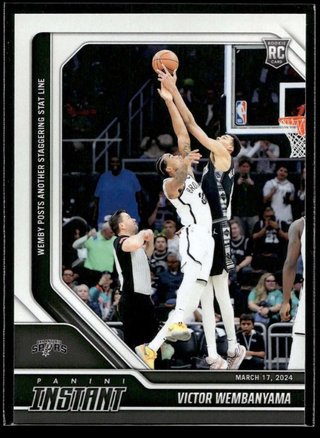 2023-24 Panini Nba Hoops Premium Stock - Victor Wembanyama