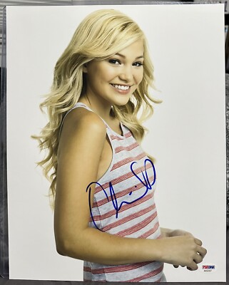 OLIVIA HOLT SIGNED 11X14 PHOTO AUTOGRAPH! DISNEY! I DIDNT DO IT! PROOF! PSA DNA!