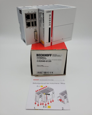 Beckhoff CX2040-0125 CPU Module Intel Core i7 2715QE 2.1GHz Quad-Core 4GB RAM