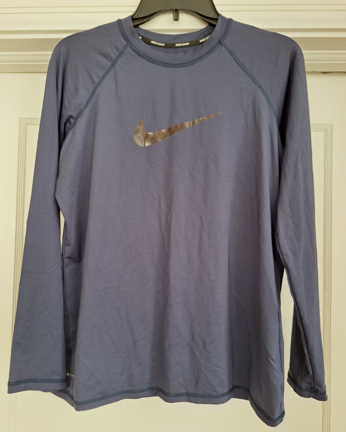 nike men's long sleeve swim shirt