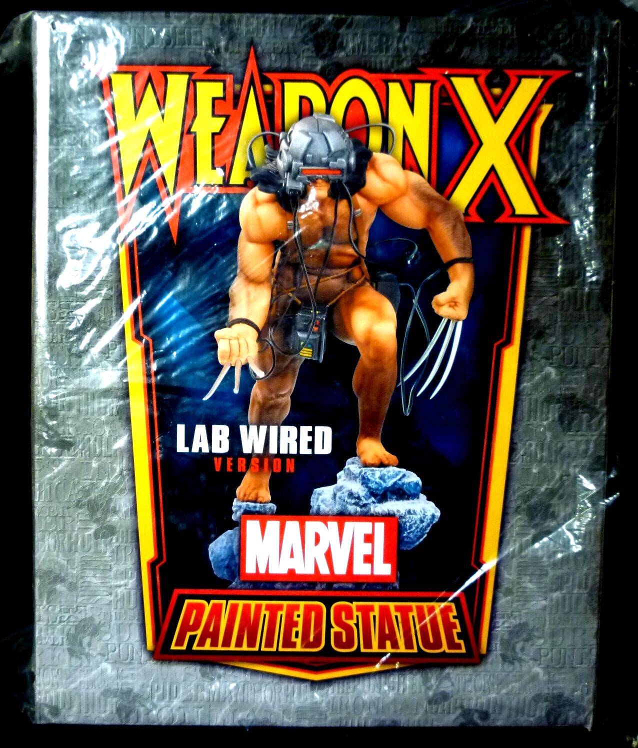 Weapon X Lab Wired Statue Wolverine New 2012 Bowen Designs