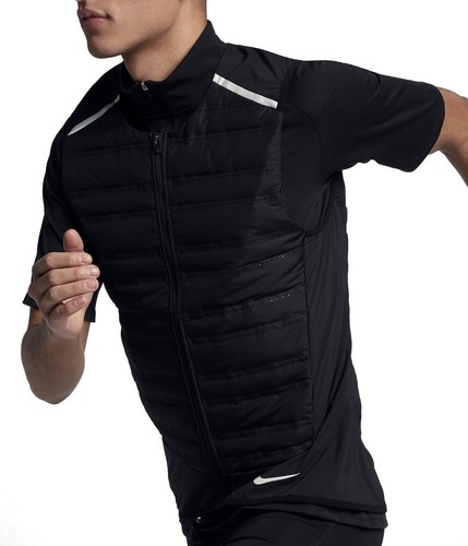 NIKE(ナイキ) AEROLOFT FLASH VEST Black 新品 Nike Golf Mens Aeroloft Black Vest Size Small Lightweight