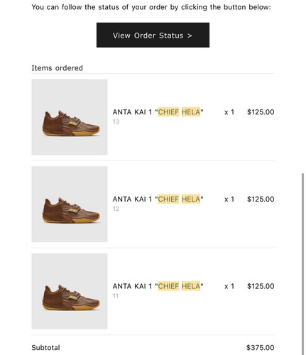 Pre-owned Anta Kai 1 Chief Hélà - Kyrie Irving Shoes - Size 11-13 In Brown