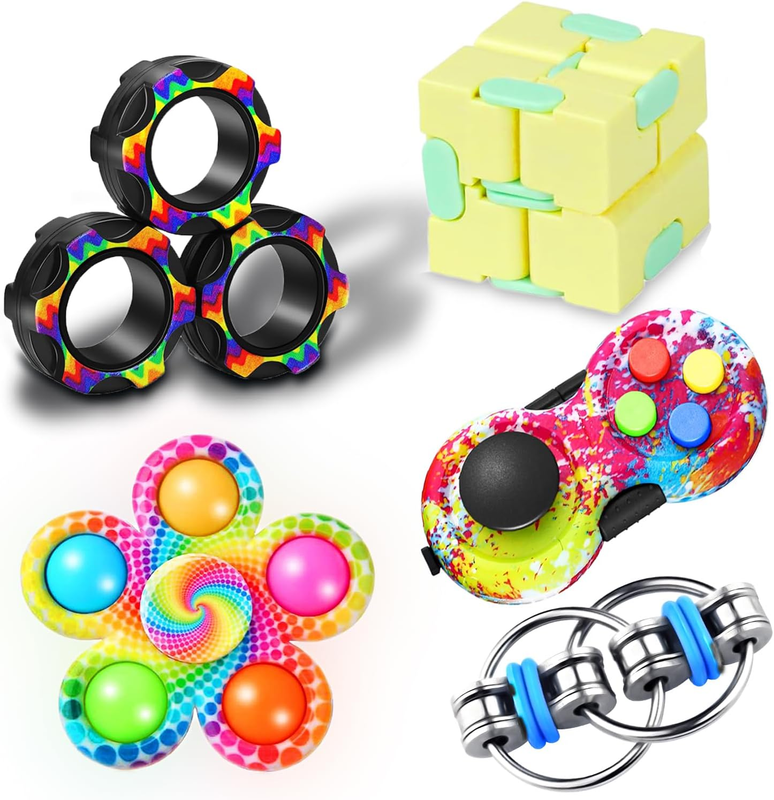 Stress Relief Toys Adults ToyKingdee Magnetic Fidget Slider