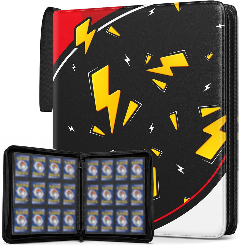 1200 Pockets Card Binder, Trading Card Binder 12 Pocket, Card Book Holder Cards
