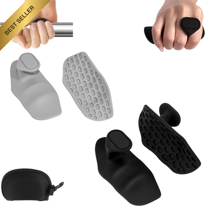 Anti-Slip Workout Grips 2 Pack – Ergonomic Weight Lifting Gloves for Men and Wom