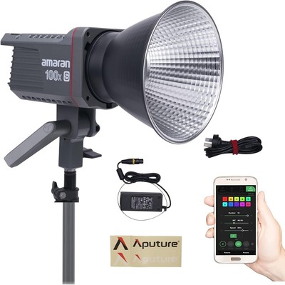 Aputure Amaran 100x S 100x-s 100xs 100W Bi-Color Led Video Light,2700K-6500K