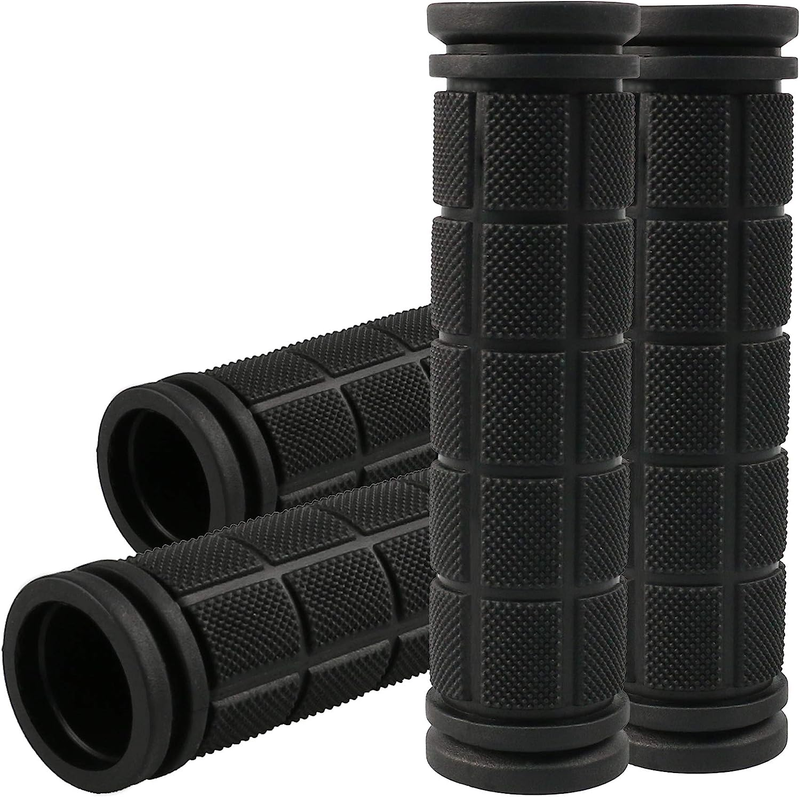 Handle Grips Kids Non-slip-rubber 4pcs Bicycle Handlebar Grips Black