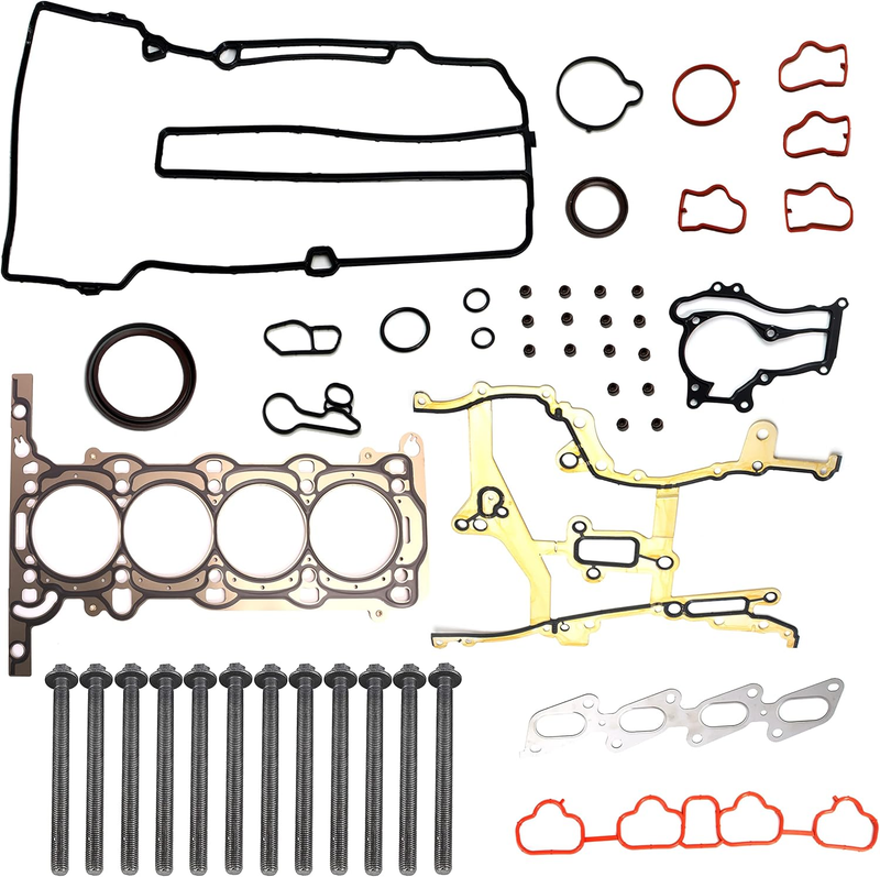 Cylinder Engine Full Head Gasket Set with Head Bolt Kit for Chevrolet Trax/Sonic