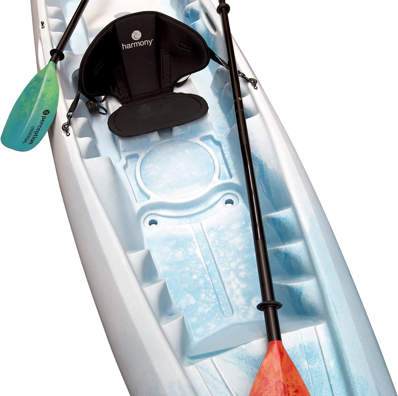 Perception Rambler 13.5 | Sit on Top Tandem Kayak | Recreational Kayak for Two |
