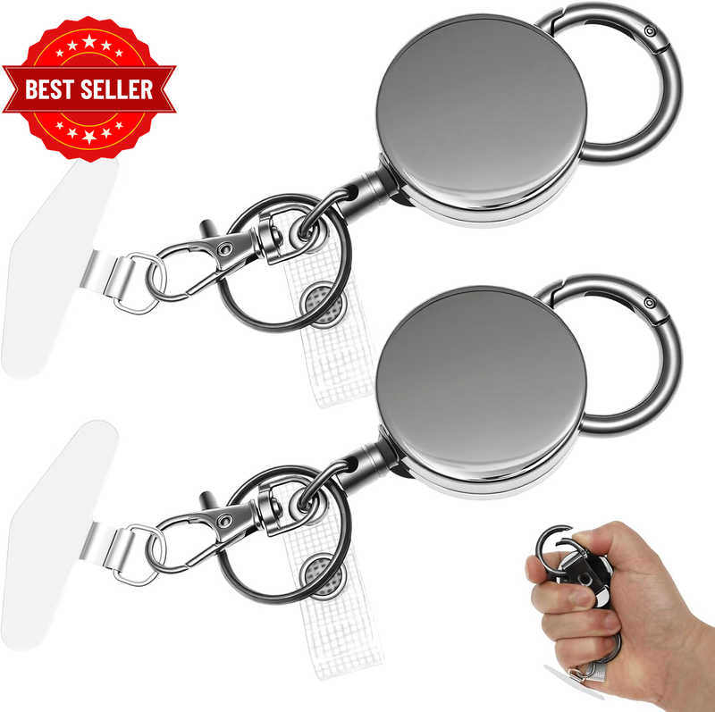 Retractable Phone Lanyard for Hiking Outdoor Activities, Heavy Duty anti Theft P
