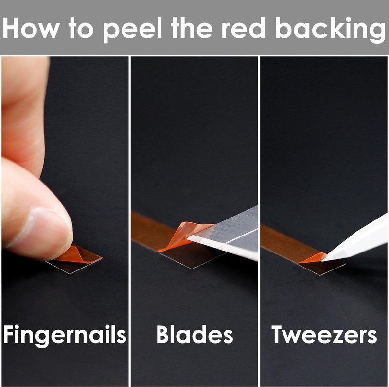 3Mm X 25M Clear Thin Double Sided Strong Adhesive Acrylic Tape