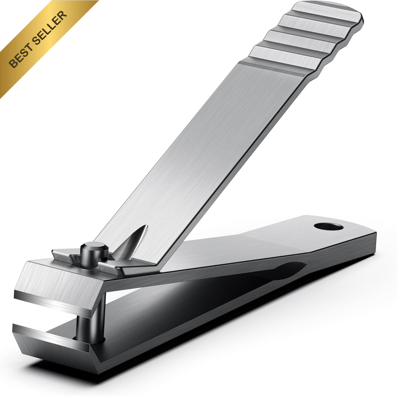 Heavy Duty Straight Blade Nail Clippers for Seniors – Professional Toenail Clipp