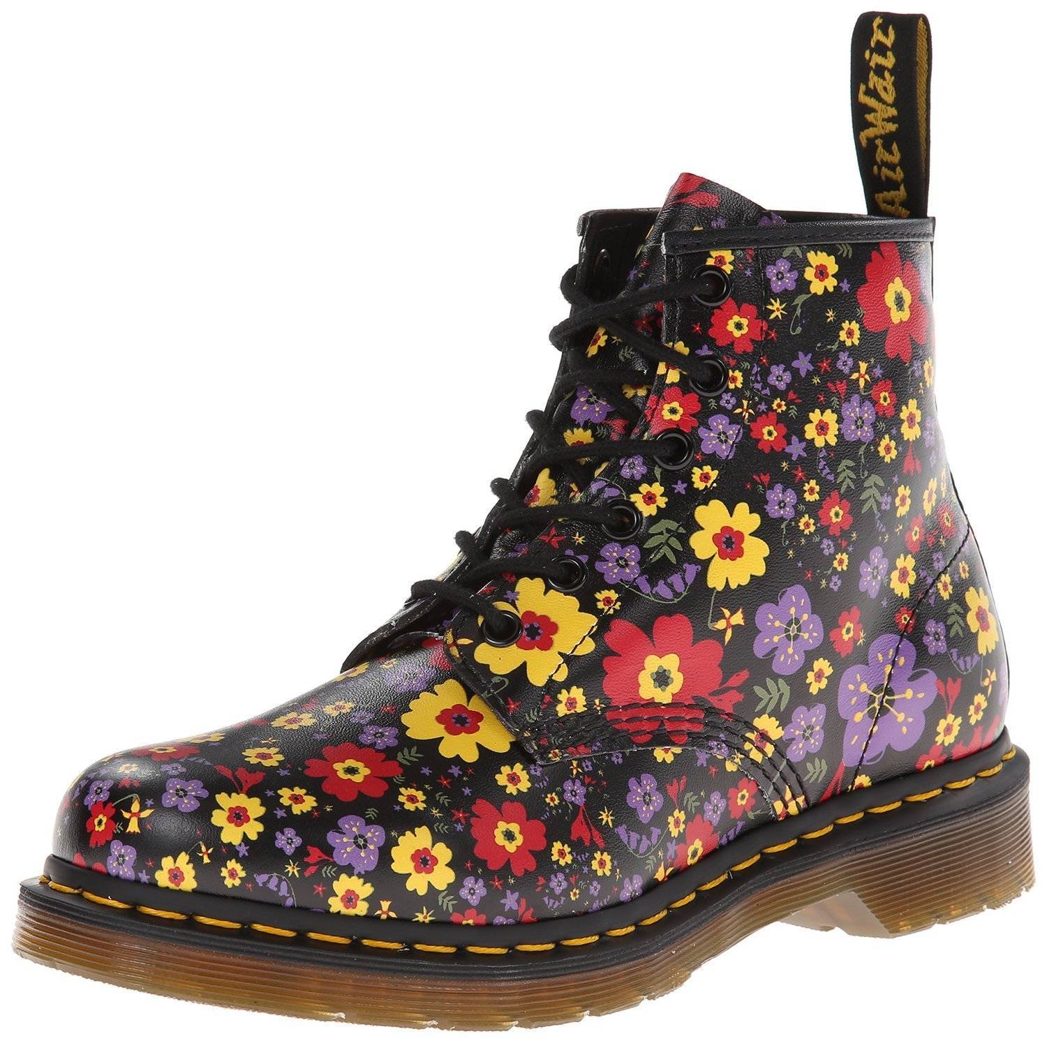 Floral Leather Comfort Shoes for Women