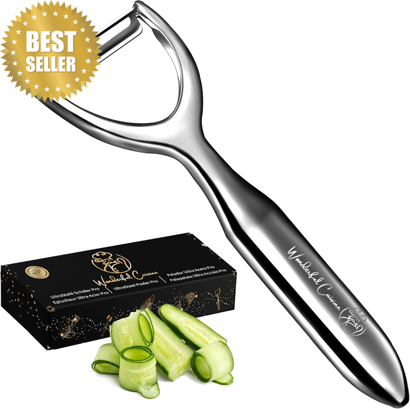 Premium Stainless Steel Y-Peeler – Heavy Duty Vegetable & Fruit Peeler for Potat