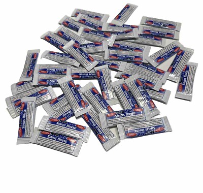 100 Packets NeilMed Sinus Rinse Saline Nasal Refill Expires 1/2028