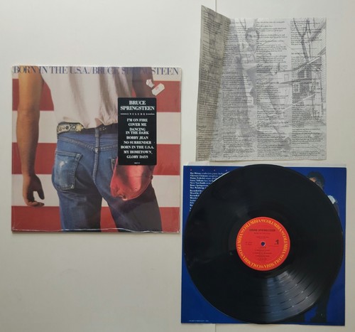BRUCE SPRINGSTEEN Born In The USA (1984) LP Columbia QC