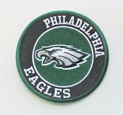 LOT OF (1) NEW NFL PHILADELPHIA EAGLES LOGO EMBROIDERED PATCH ITEM # 70A