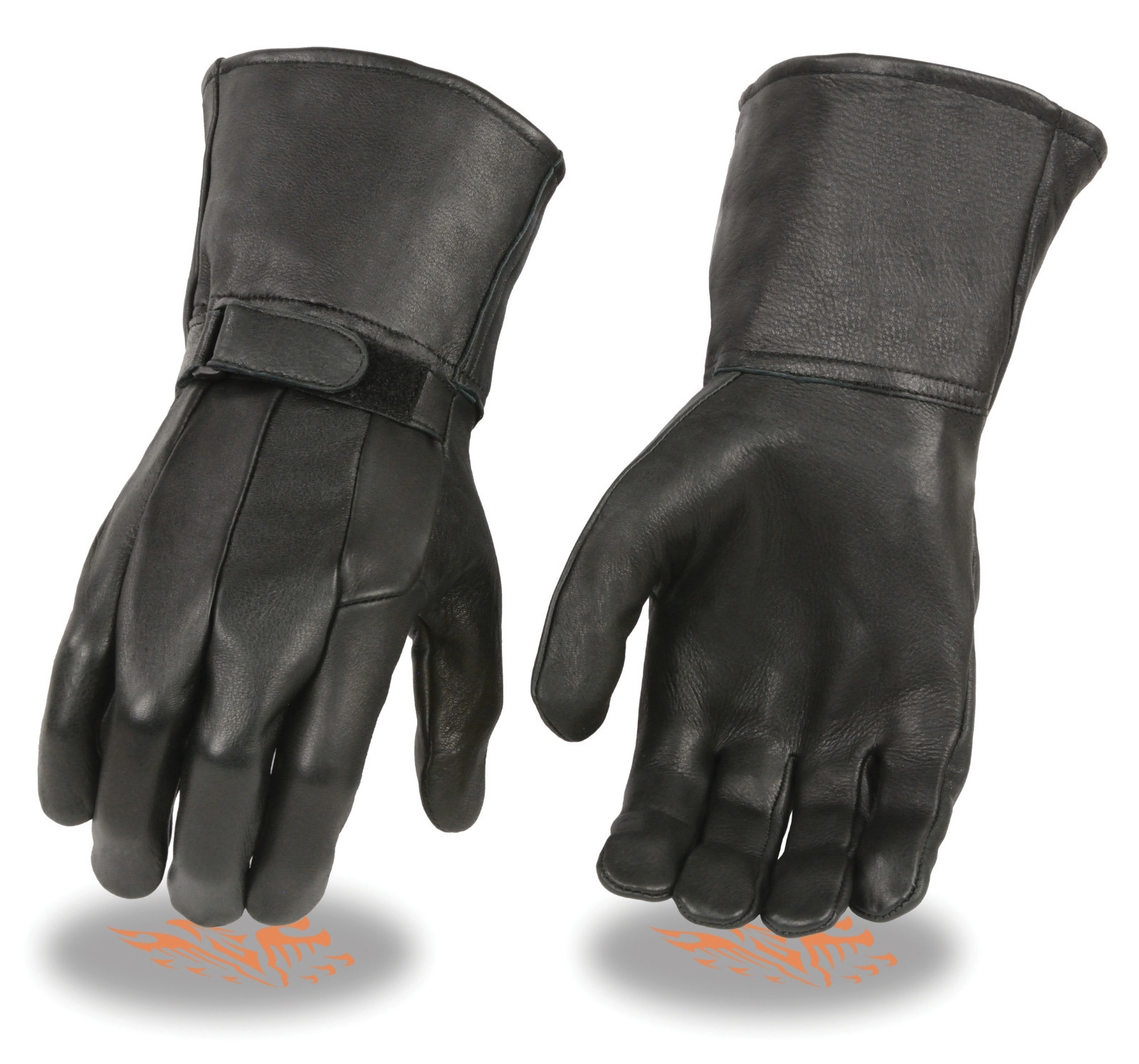 Men's SH864UN Mid Weight UnLined Motorcycle Gauntlet Glove