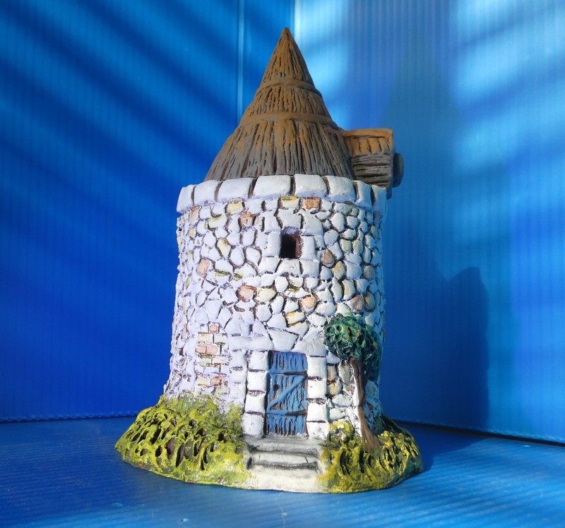 Santons Marcel Carbonel  Moulin A Vent ( Pierres) NÂ°2