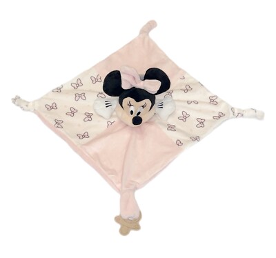 Primark Disney Minnie Mouse Kuscheltuch Schmusetuch Schnuffeltuch Nuckelhalter
