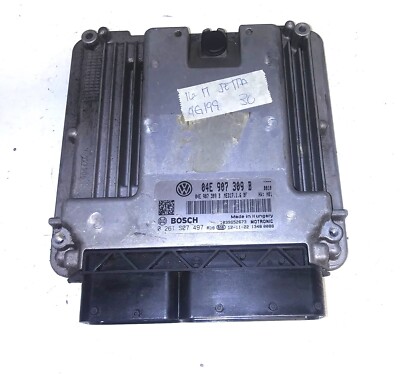 04E 907 309 B ecm ecu computer 2016-2017 Volkswagen VW Jetta