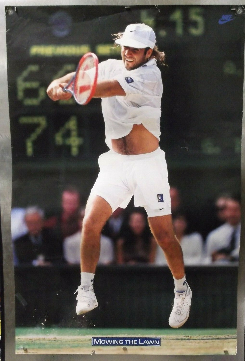 1992 Nike ANDRE AGASSI Poster 