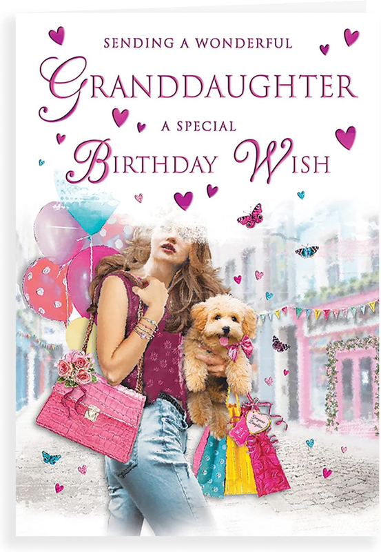 Regal Publishing Carte D'anniversaire Pour Enfant De 3 Ans - Inscription « Great Granddaughter » - 22,9 X 15,2 Cm