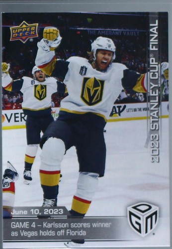 2022-23 Upper Deck Game Dated Moments - William Karlsson #105