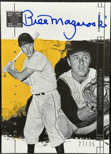 2024 Panini Impeccable - Bill Mazeroski #II-BM