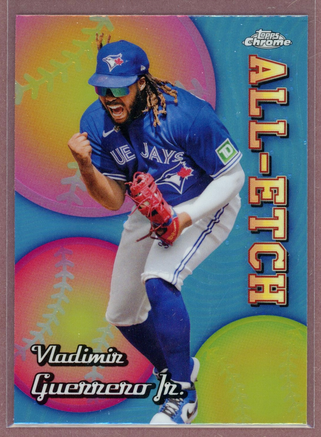 2024 Topps Chrome All-Etch #3 Vladimir Guerrero Jr. (Blue