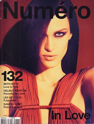 Numero Spanish Fashion Magazine no.132 2012 In love VG