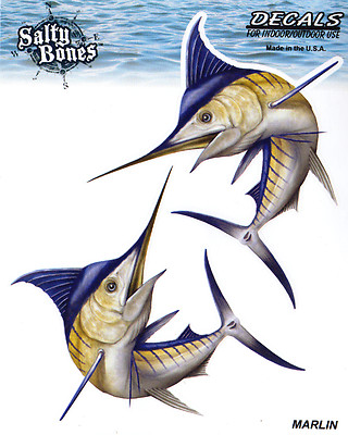 Mahi Dolphinfish Decals Bumper Stickers Right Left Facing Gifts Fishing Men Boys