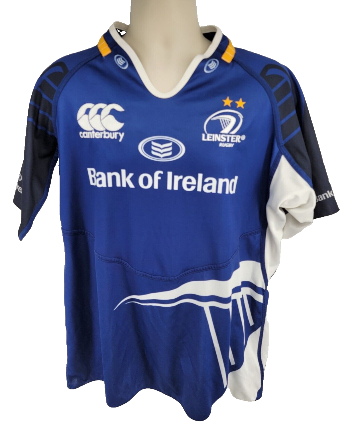 【CANTERBURY】Leinster Rugby ラガーシャツ A-3385 ○週末特価○Canterbury Leinster○ラガーシャツ○M○ - メルカリ