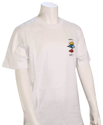 

Футболка Rip Curl Boys Search Icon Icon — белая — новинка, Белый