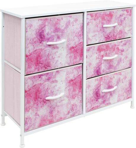 Sorbus 5 Drawers Dresser - Furniture Storage Chest Organizer  For Kids Bedroom