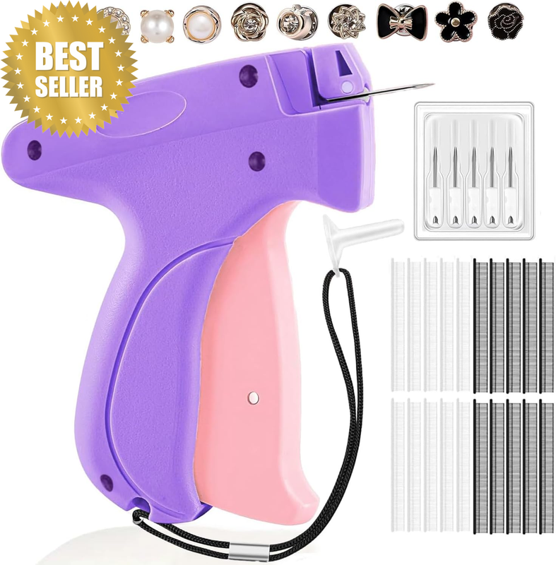 Stitchy Quick Fixer Sewing Gun for Clothes | Sewing Machine Gun + 5 Needles + 30