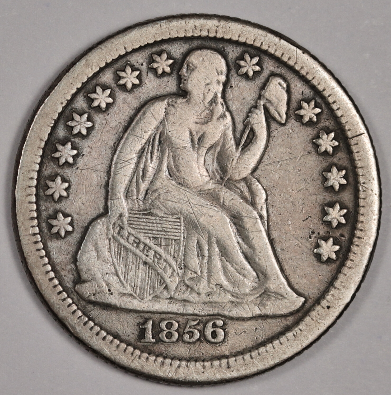 1856/1856-o Liberty Seated Dime. VF. 178655 | eBay
