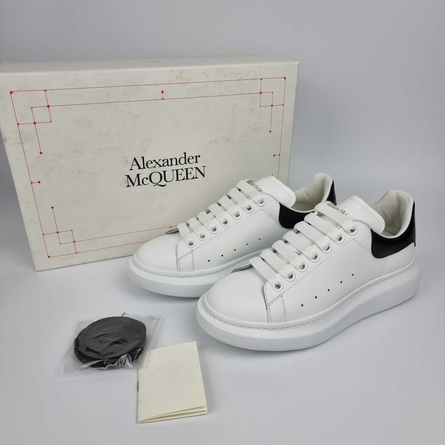 ALEXANDER MCQUEEN Oversized White And Black Sneakers New | eBay ALEXANDER MCQUEEN Oversized White And Black Sneakers New | eBay