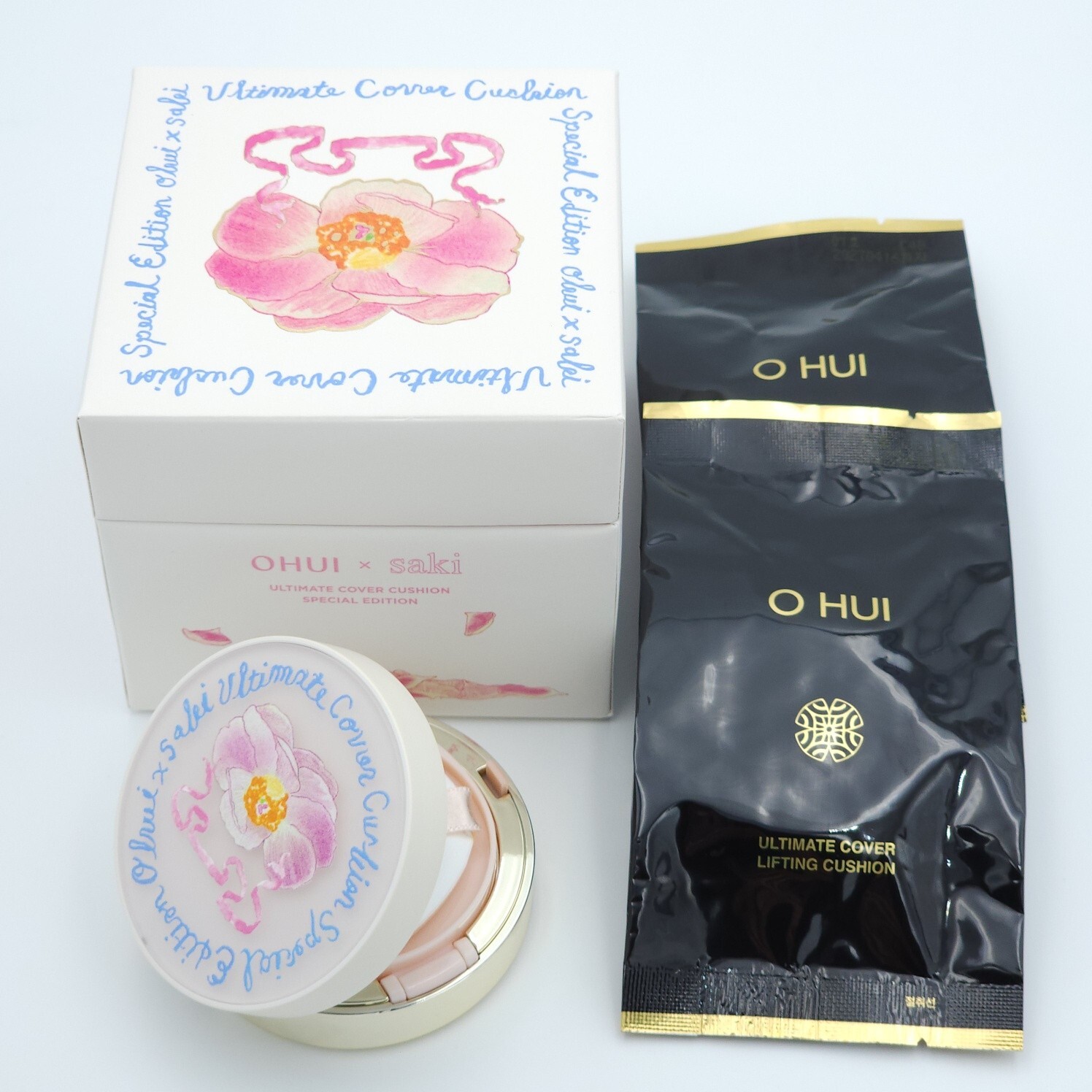 O HUI Ultimate Cover Lifting Cushion Flower Edition Saki #01
