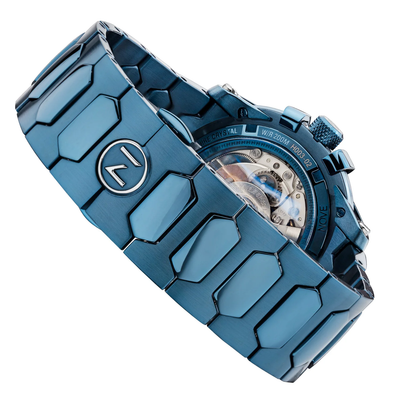 NOVE NOVE MODENA AUTOMATIC BLUE WATCH - BRAND